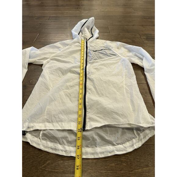 Nike Womens 3M Impossibly Light Running Full Zip Hooded Jacket Size M 618991-101 - Picture 9 of 10